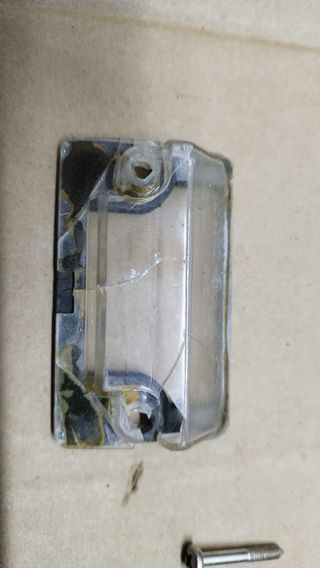 Luz de matricula Citroen GS.