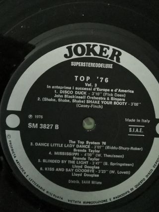 Vinile Top '76 Volume 3 - Successi Europa/America