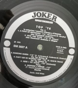 Vinile Top '76 Volume 3 - Successi Europa/America