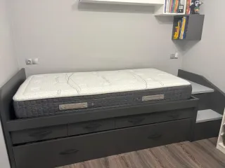 Habitación juvenil 2 camas y 2 colchones