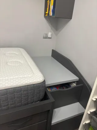 Habitación juvenil 2 camas y 2 colchones