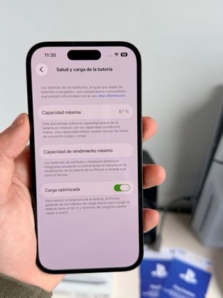 iPhone 14 Pro 87% Salud