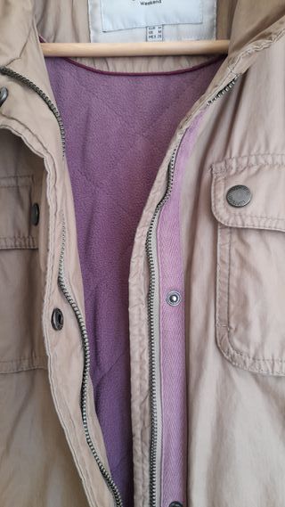 Chaqueta tipo gabardina Cortefiel