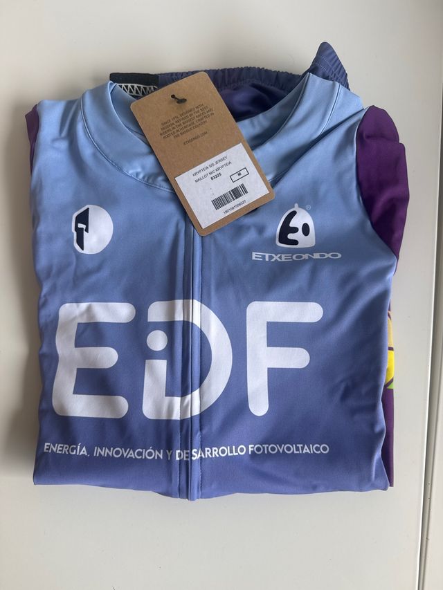 Maglia da ciclismo Etxeondo EDF, varie taglie