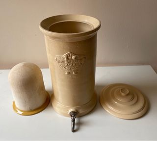 Filtro Agua Mallié Porcelana Francesa (Siglo XIX)