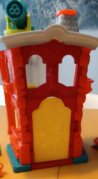 Moldes Play-Doh y set bomberos + Accesorios
