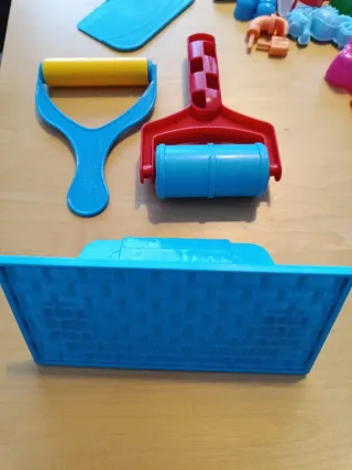 Moldes Play-Doh y set bomberos + Accesorios