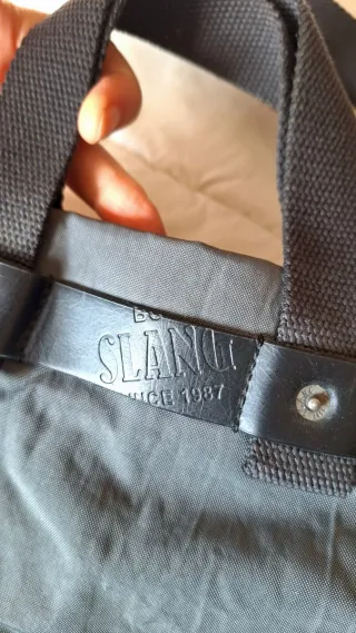 Bolso Slang Barcelona Gris Piel