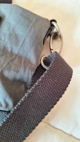 Bolso Slang Barcelona Gris Piel