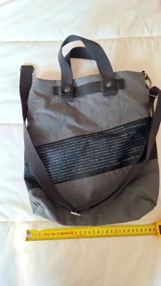 Bolso Slang Barcelona Gris Piel
