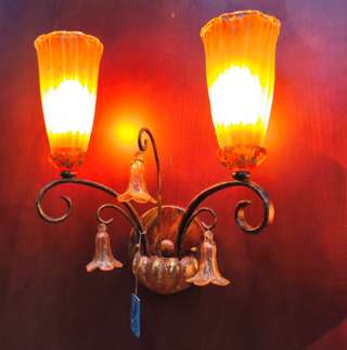 Aplique Mariner 194580 Bronce y Cristal