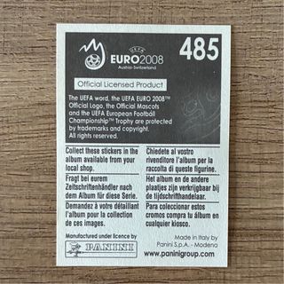 Figurina Calciatore Gökhan Inler Swiss Euro 2008