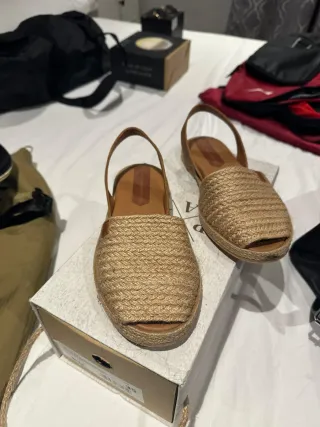 Alpargatas de piel POPA