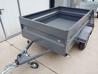 NUEVO: Remolque 750 kg 200x130x45 cm