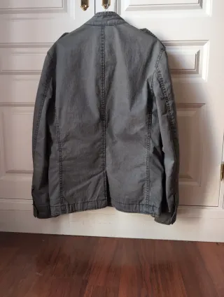 Chaqueta H&M Logg Talla s Azul vintage