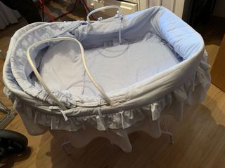 Moisés para bebé con capota y asas