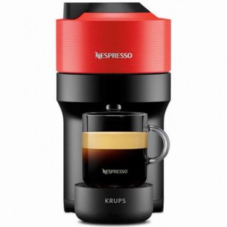 Cafetera Nespresso Krups Vertuo Pop Roja