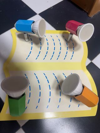 Lámpara de techo infantil 4 colores