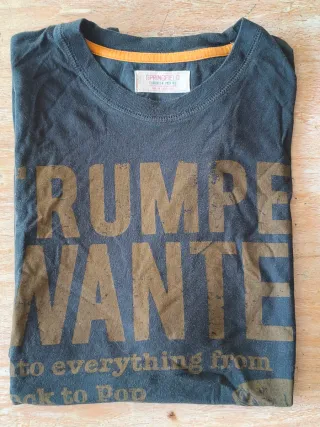 Camiseta Springfield Trumpet Wanted Talla L