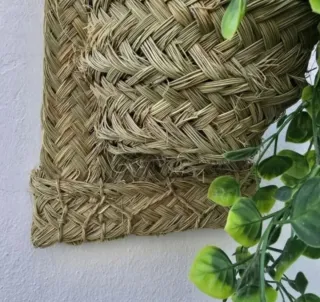 Macetero Esparto Natural Estilo Boho