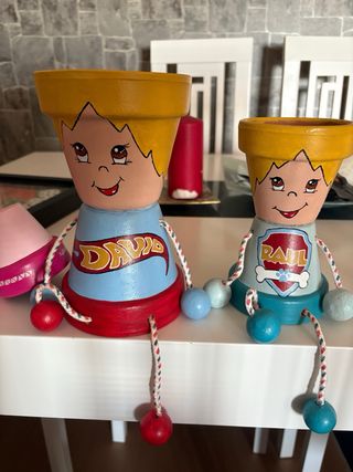 Macetas decoradas personalizadas