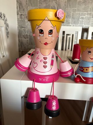 Macetas decoradas personalizadas