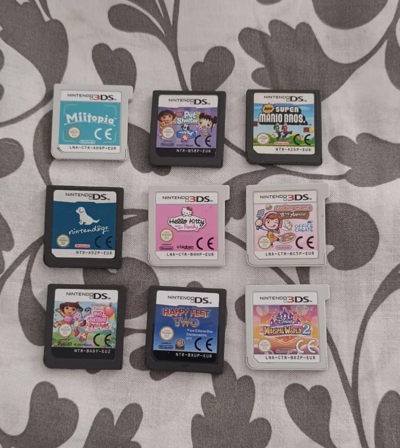 Imagen de Pack 9 Juegos Nintendo 3DS/DS Infantiles