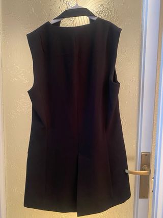 Chaleco negro Zara mujer
