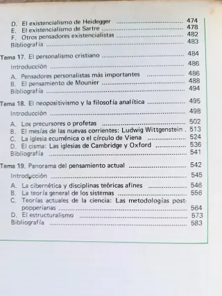 Historia de la Filosofía, COU, Alberto Hidalgo