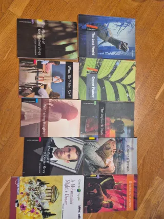 Lote libros inglés Oxford o 5 € por separado