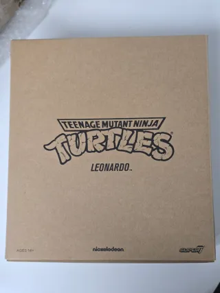 TMNT Leonardo Super7 Figura Acción