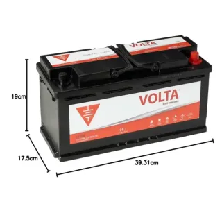 Batería Coche Tractor Volta 110Ah 950A
