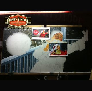 Cuadro Óleo Santa Claus Coca-Cola Wherever I go...