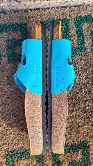 Birkenstock Arizona 41 Blu Elettrico