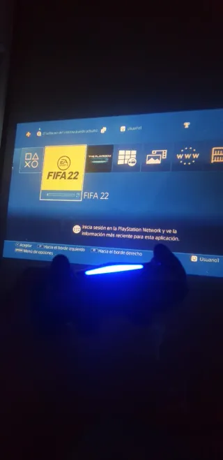 Consola PS4 Slim 500gb Negra + 6Juegos dos mandos