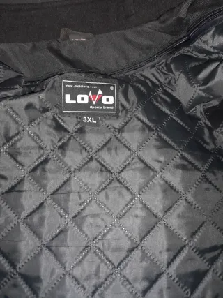 Chaqueta Moto Mujer Negra Talla 3XL