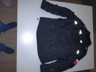 Chaqueta Moto Mujer Negra Talla 3XL