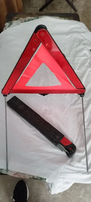 Triángulos de seguridad para coche