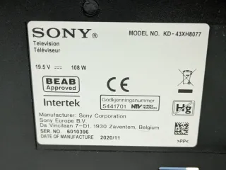 TV Sony Bravia 43"