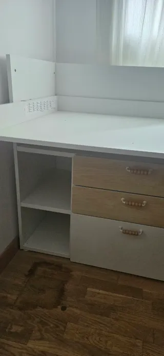 Cambiador evolutivo Smastad Ikea Blanco Abedul