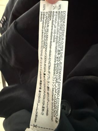 Giacca Zara velluto blu