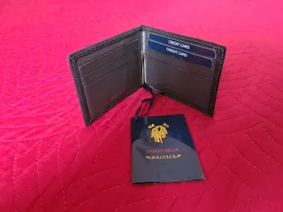 Portafoglio Polo Club Harvey Miller Vera Pelle