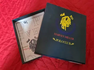 Portafoglio Polo Club Harvey Miller Vera Pelle