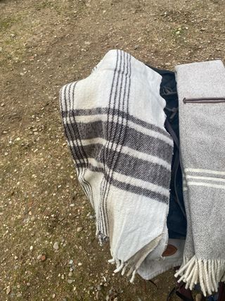 Manta de Grazalema,grupera y silla niño