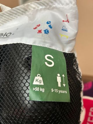 Protectores Patinaje Oxelo Talla S Niño