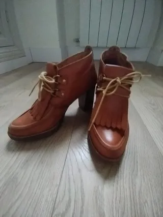 Botines Pikolinos Piel Marrones Talla 38