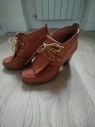 Botines Pikolinos Piel Marrones Talla 38