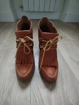 Botines Pikolinos Piel Marrones Talla 38