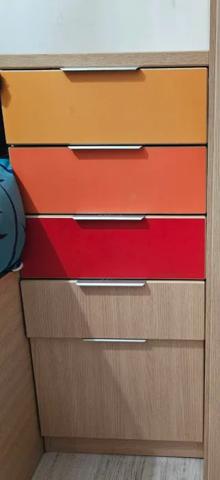 Cajonera 4 cajones + 1 grande