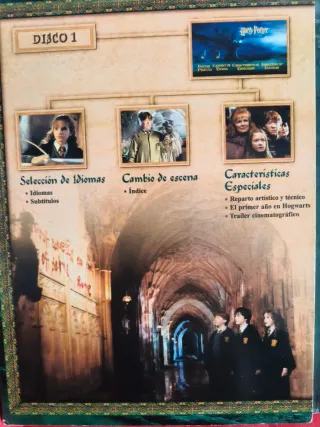 DVD Harry Potter y la Cámara Secreta Doble DVD